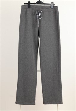 Vintage Cotton Sportswear Pants Trousers Grey