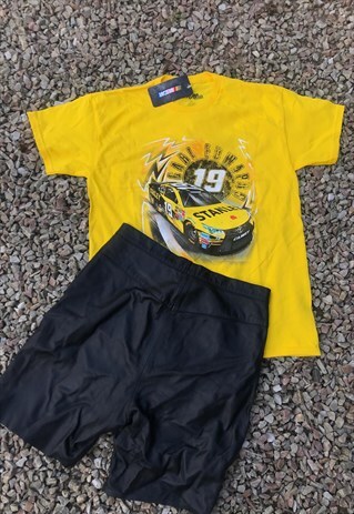 RETRO NASCAR MOTO T-SHIRT