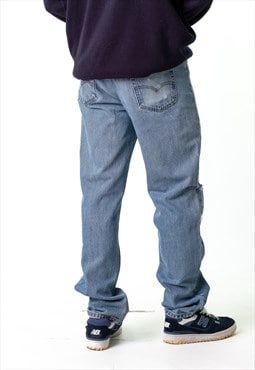 Blue Denim 90s Levi's 501s Cargo Skater Trousers Pants