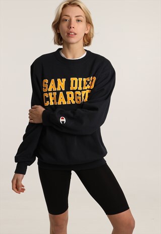 90S CHAMPION COLLEGE PRINT SWEATSHIRT