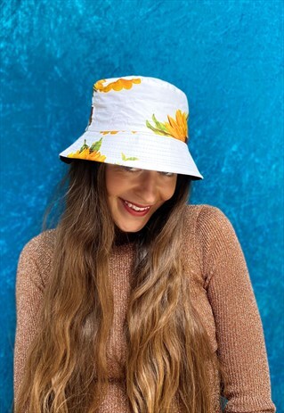 SUNFLOWER BUCKET HAT