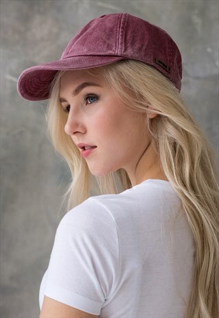 BASEBALL CAP - JAPANESE VINTAGE RETRO STYLE DISTRESSED DENIM