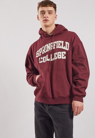VINTAGE CHAMPION SPRINGFIELD COLLEGE HOODIE