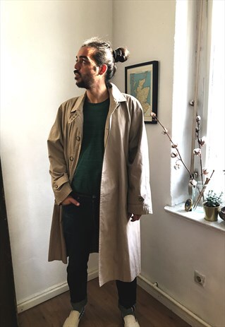 VINTAGE MENS AQUASCUTUM TRENCHCOAT