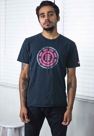 VINTAGE ELEMENT SKATEBOARD T-SHIRT LOGO 90S X 6