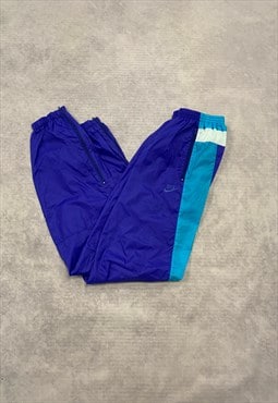 Vintage Nike Track Pants Elasticated Waist Colourful Joggers