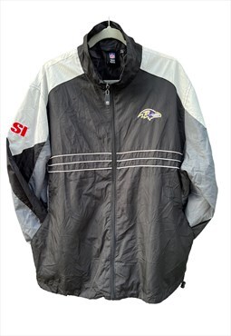 Reebok Baltimore Ravens  nfl shell lightweight y2k jacket