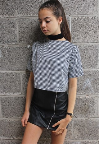 DOGTOOTH CROP TOP