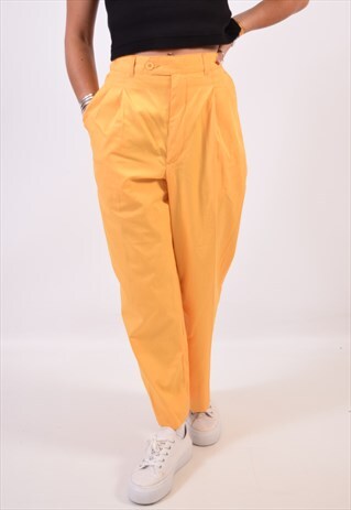VINTAGE TROUSERS YELLOW