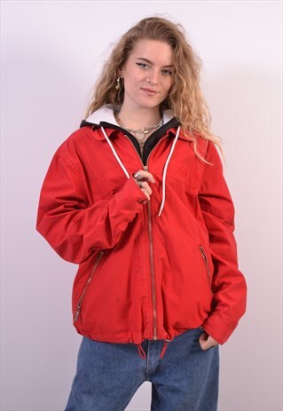 VINTAGE SERGIO TACCHINI HARRINGTON JACKET RED