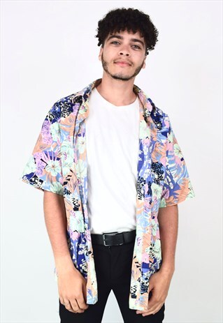 VINTAGE 90'S MULTI HAWAIIAN FESTIVAL SHIRT