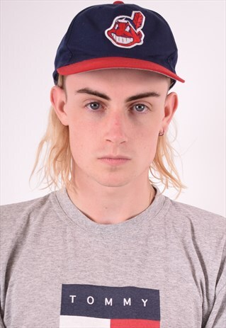MENS VINTAGE CAP ONE SIZE BLUE 90S