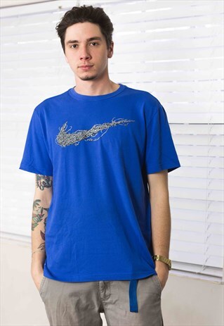 VINTAGE NIKE T-SHIRT LOGO 90S L 5.7