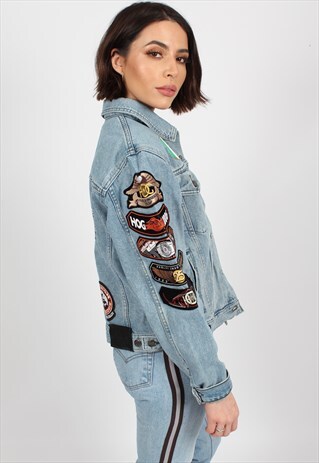 VINTAGE HARLEY DAVIDSON DENIM JACKET ASM2171