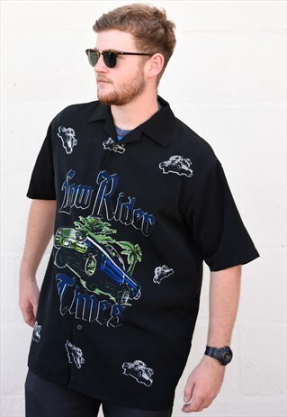 VINTAGE LOW RIDER BLACK SHIRT