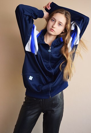 90'S RETRO ATHLEISURE SPORTS OVERSIZED SWEATSHIRT JUMPER TOP
