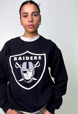 Black y2ks NFL Raiders Sweatshirt