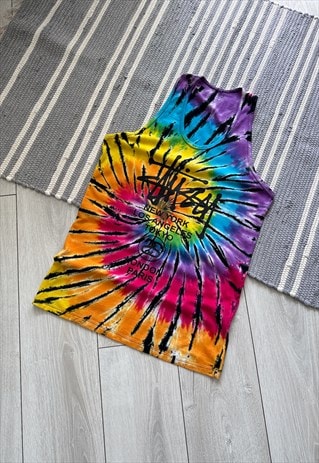 VINTAGE STUSSY TIE DYE TANK TOP