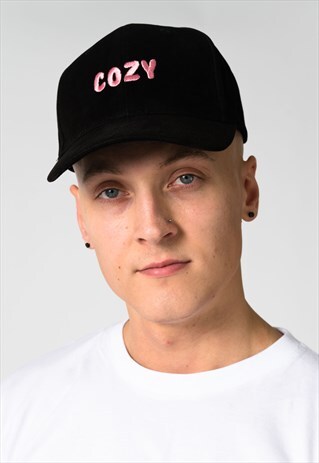 BLACK COZY CAP