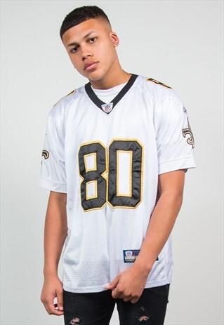 NFL SHIRT AMERICAN FOOTBALL JERSEY NEW ORLEANS SAINTS