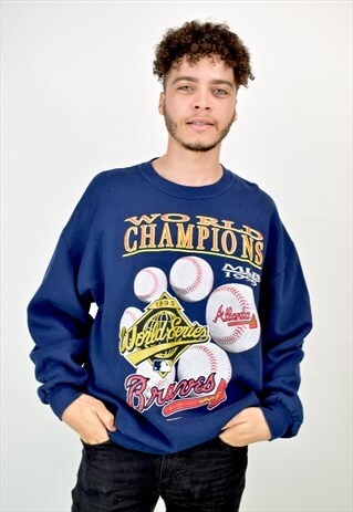 VINTAGE 90'S MLB WORLD SERIES SWEATSHIRT
