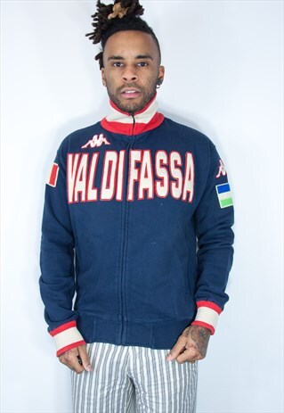 KAPPA VINTAGE EMBROIDED SWEATSHIRT