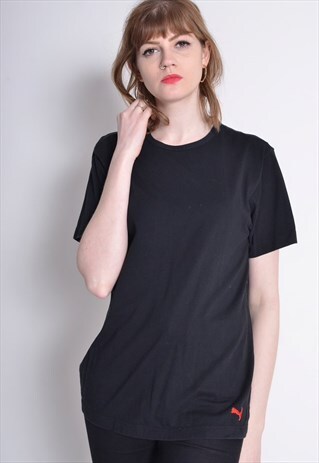 VINTAGE PUMA T-SHIRT BLACK