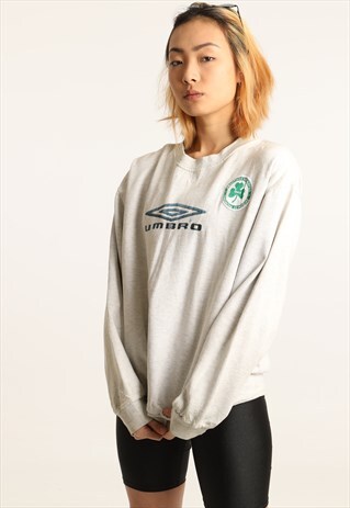 VINTAGE UMBRO EMBROIDERED SPELLOUT SWEATSHIRT