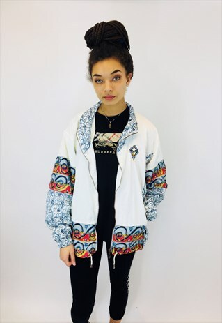 VINTAGE HEAD 80S RAVE WINDBREAKER JACKET