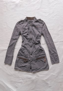 vintage gorpcore Tech Utility Cargo Mini Dress