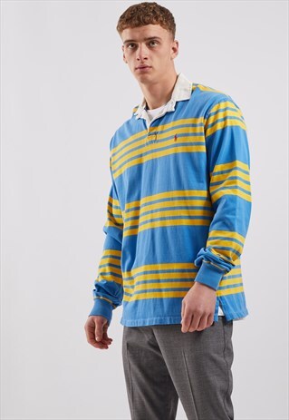 VINTAGE RALPH LAUREN LONG SLEEVE POLO TOP