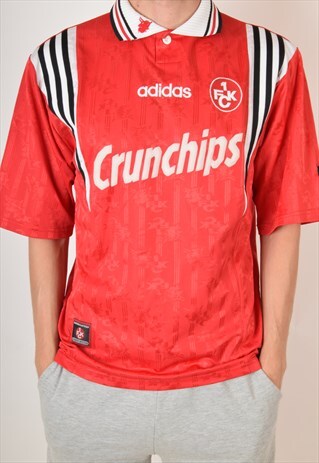 ADIDAS FOOTBALL SHIRT SFORZA KAISERLAUTERN '96'-98 (3125