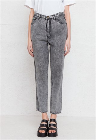 VINTAGE GREY DENIM JEANS