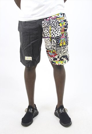 VINTAGE AMAZING 90'S PATTERNED SHORTS