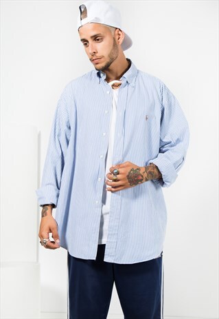 VINTAGE 80S POLO RALPH LAUREN SHIRT / 0081 / 401