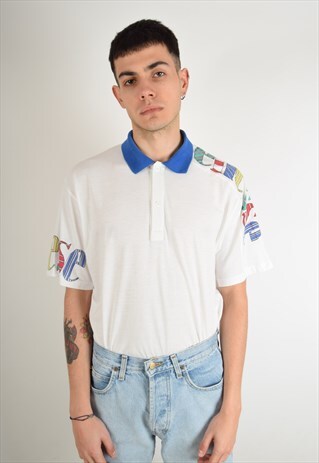 VINTAGE ELLESSE T-SHIRT MADE IN ITALY (2785)