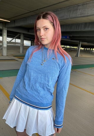 VINTAGE ADIDAS ORIGINALS EMBROIDERED SWEATSHIRT