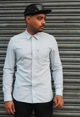 VINTAGE LEVI'S BLUE SHIRT