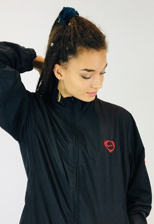 NIKE EMBROIDERED SWOOSH WINDBREAKER