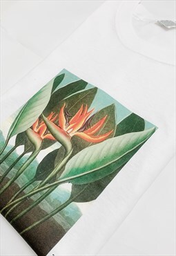 House Plant Vintage Canvas T-Shirt The Temple of Flora Art