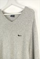 VINTAGE NIKE JUMPER GOLF IN GREY L