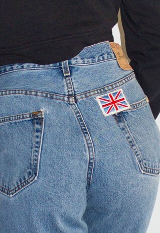 VINTAGE HIGH WAIST UNION JACK LEVI'S
