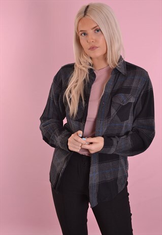 AIRWALK CHECK FLANNEL SHIRT GRS238