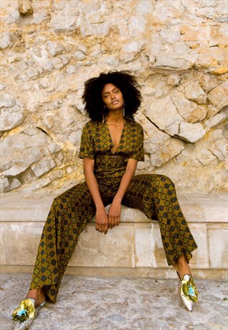 KENEDY 70'S STYLE JUMPSUIT