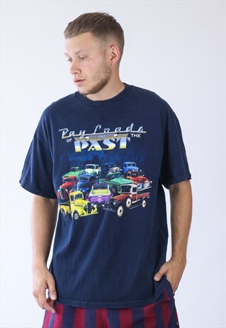 VINTAGE MENS RACE NASCAR FEST T-SHIRT