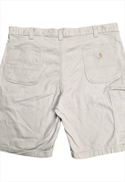 Men's Carhartt Cargo Shorts in Beige Size W40