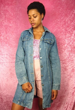 DENIM LONG COAT