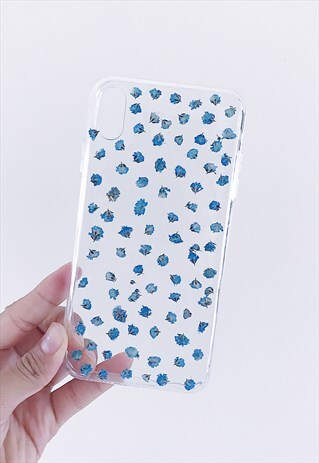 HANDMADE REAL FLOWERS IPHONE /SAMSUNG CASE