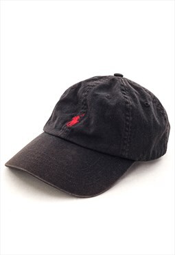 Vintage POLO RALPH LAUREN Cap Hat Black