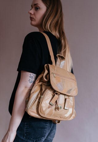 VINTAGE 90S MIDI NUDE RUCKSACK